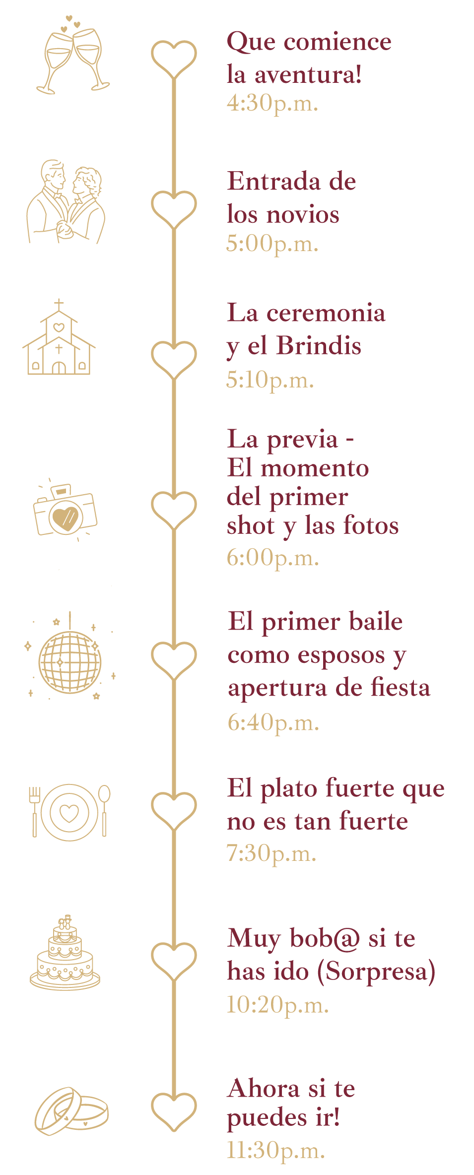 Itinerario - Luis
