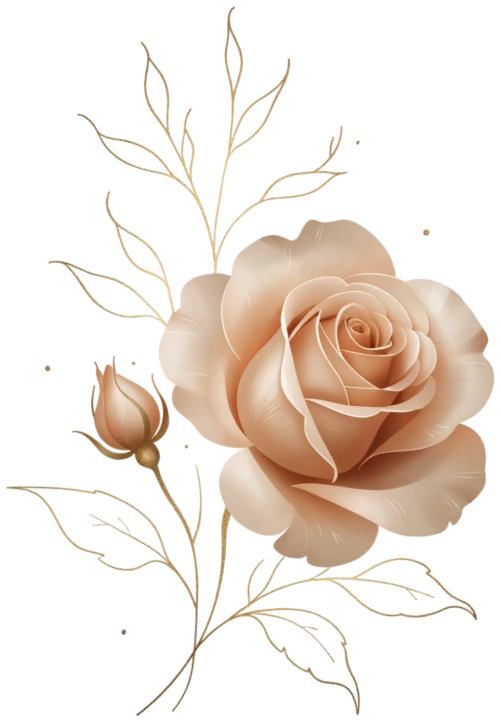 Flor Lux Amore Rosa Beige