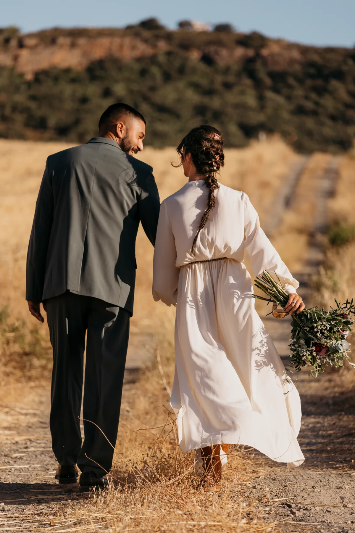 Pareja de novios, modelo Terracota